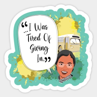 Rosa Parks Sticker